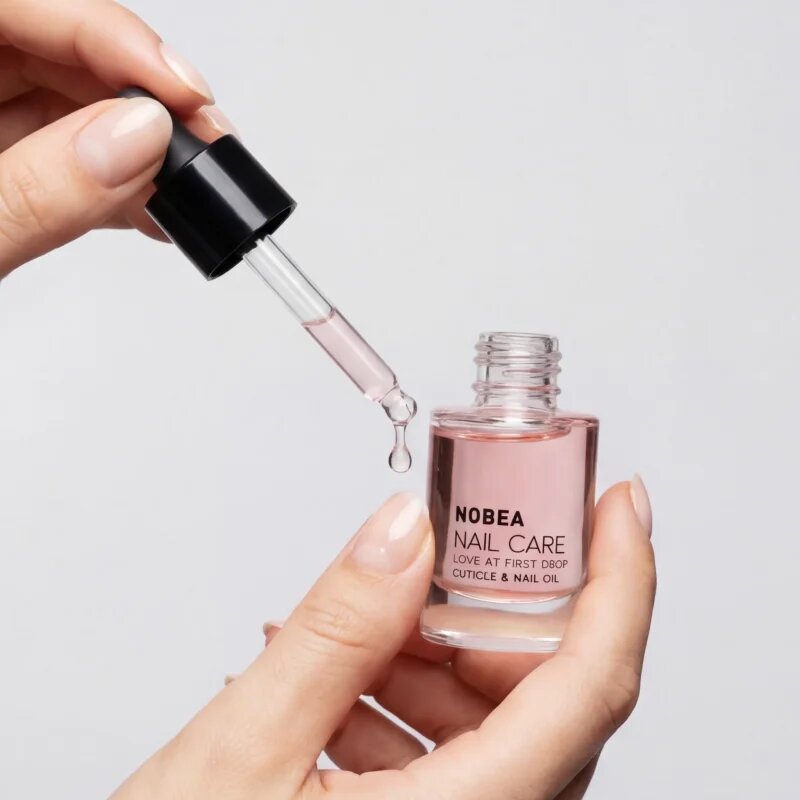NOBEA Nail Care Love at first drop Cuticle & Nail oil подхранващо масло за нокти и кожичките около ноктите 12 мл.