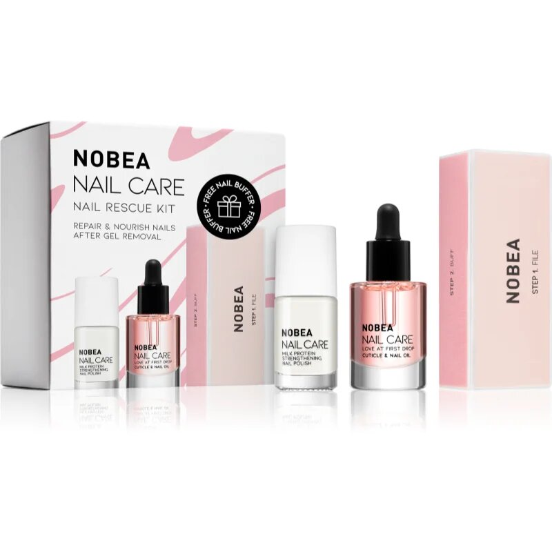 NOBEA Nail Care Nail Rescue set подаръчен комплект за нокти