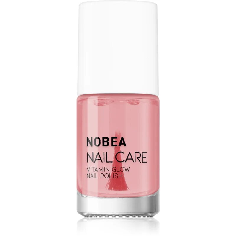 NOBEA Nail Care Vitamin Glow Nail Polish подхранващ лак за нокти 6 мл.