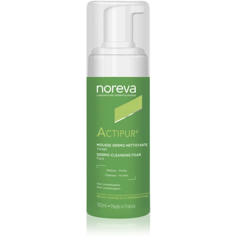 Noreva Actipur Dermo-Cleansing Foam почистваща пяна за чувствителна кожа на лицето 150 мл.