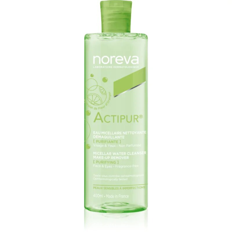 Noreva Actipur Micellar Water Cleanser мицеларна вода за почистване 400 мл.