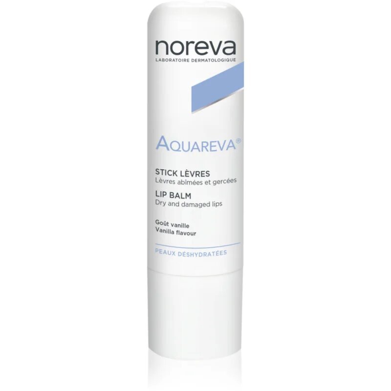 Noreva Aquareva Lip Balm хидратиращ балсам за устни Vanilla 4 гр.