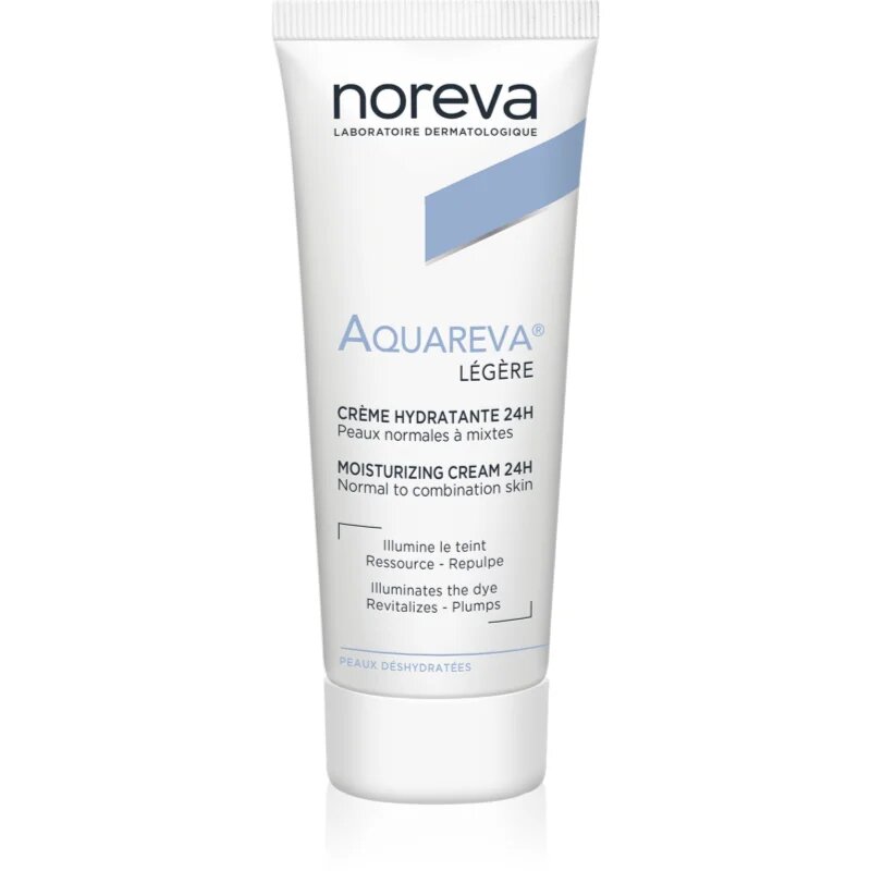 Noreva Aquareva Moisturizing Cream 24h лек хидратиращ крем 40 мл.
