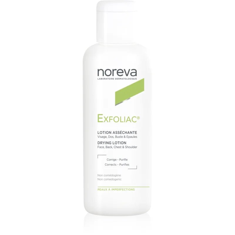 Noreva Exfoliac Drying Lotion локална грижа против акне 125 мл.