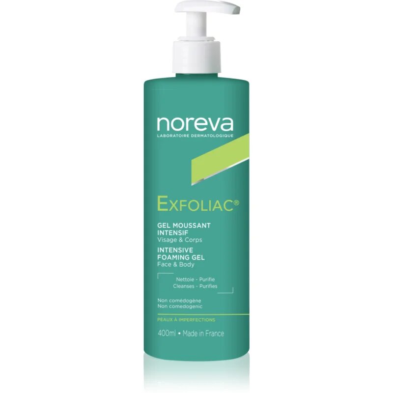 Noreva Exfoliac Intensive Foaming Gel пенлив почистващ гел против несъвършенства на кожата 400 мл.