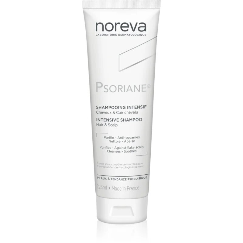 Noreva Psoriane Intensive Shampoo успокояващ шампоан за лющеща се и раздразнена кожа 125 мл.