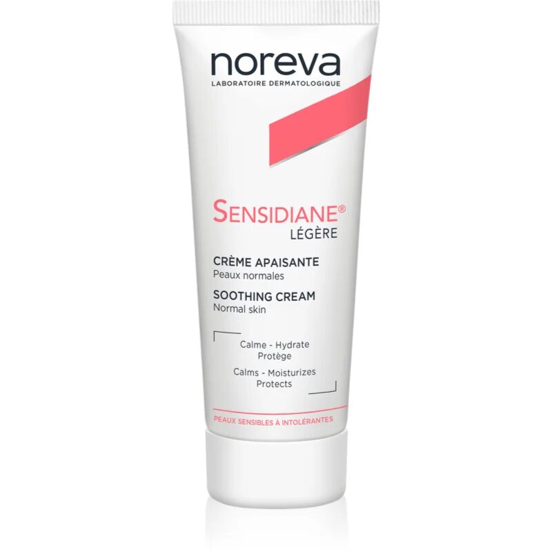 Noreva Sensidiane Light Soothing Cream лек успокояващ крем за чувствителна кожа на лицето 40 мл.