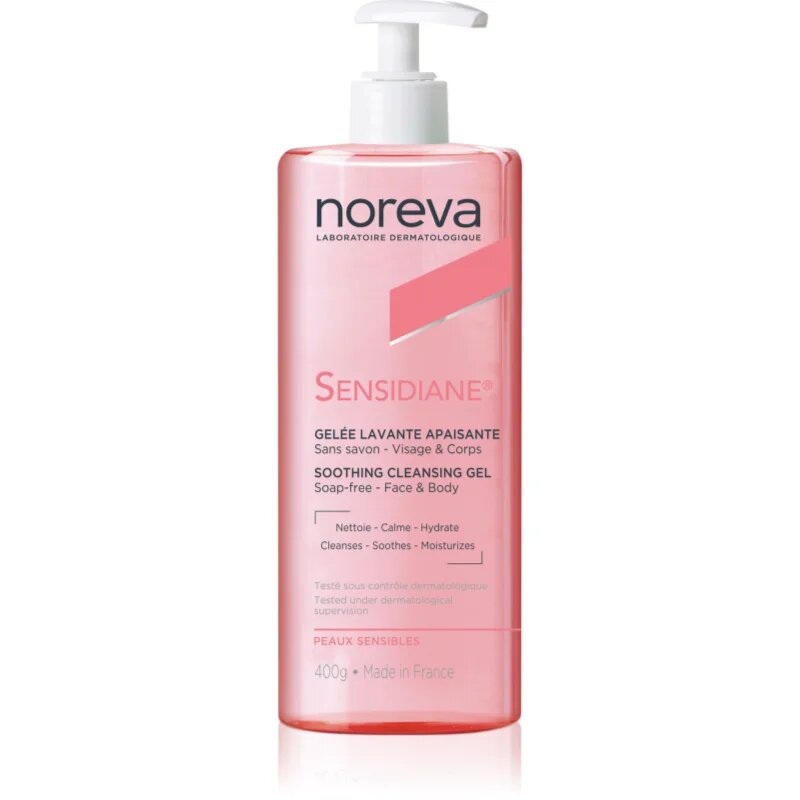 Noreva Sensidiane Soothing Cleansing Gel успокояващ почистващ гел 400 гр.