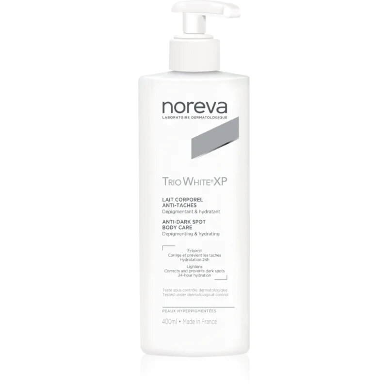 Noreva Trio White XP Anti-Dark Spot Body Care тоалетно мляко за тяло против пигментни петна 400 мл.