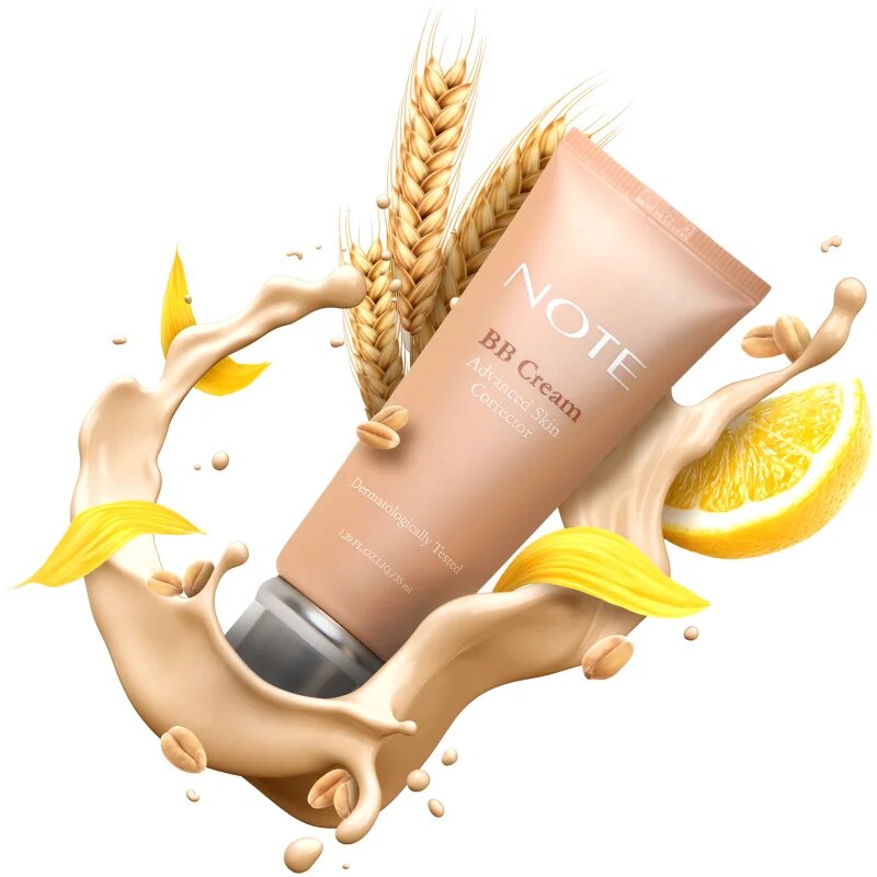 Note Cosmetique BB Advanced Skin Corrector BB крем с хидратиращ ефект SPF 15 цвят 501 30 мл.