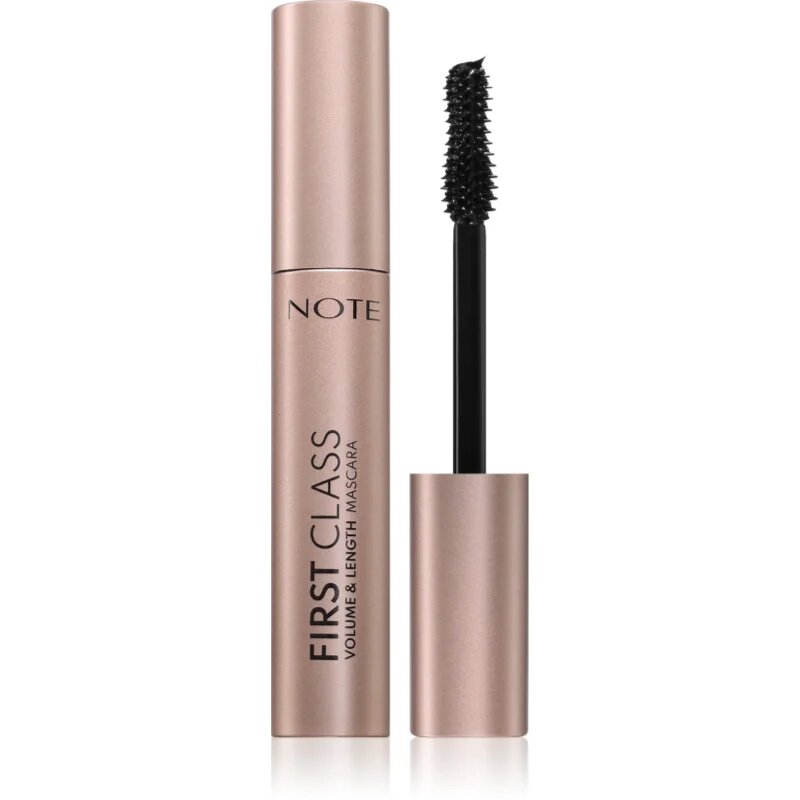 Note Cosmetique First Class Volume & Length спирала за обем и удължаване на мигли 12 мл.