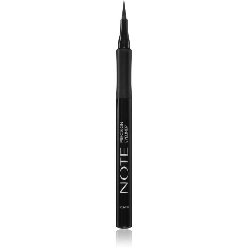 Note Cosmetique Precision Eyeliner прецизна водоустойчива очна линия за очи цвят Black 1 мл.
