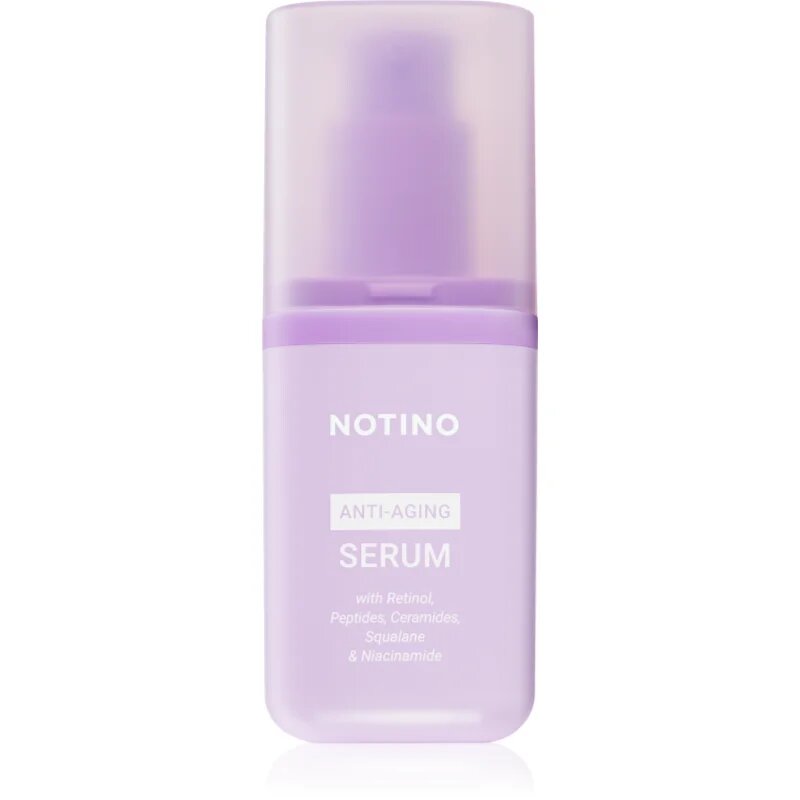 Notino Anti-Aging Serum with Retinol Peptides Ceramides Squalane & Niacinamide серум против бръчки с ретинол 30 мл.