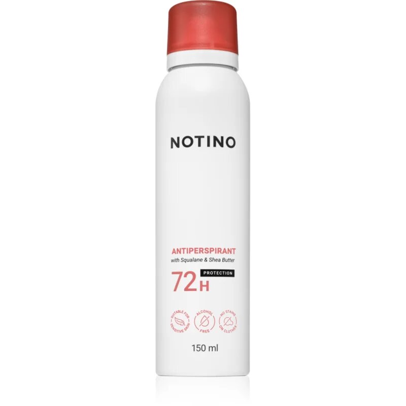 Notino Antiperspirant 72h with Squalane & Shea Butter антиперспирант спрей за жени 150 мл.
