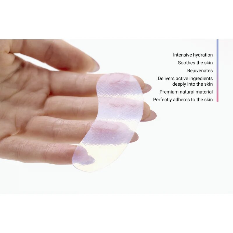 Notino Clarifying Bio-Cellulose Eye Patches Set with Niacinamide and Centella Asiatica освежаваща маска за околоочната област