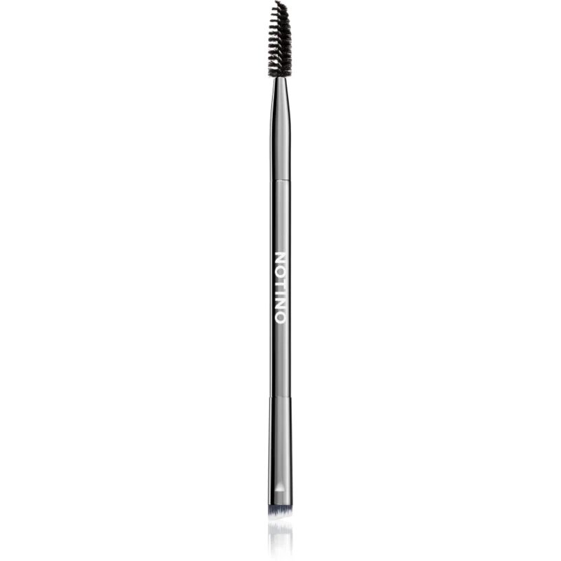 Notino Dual-End Brow & Liner Brush 453 четка за вежди и очна линия двустранен 1 бр.