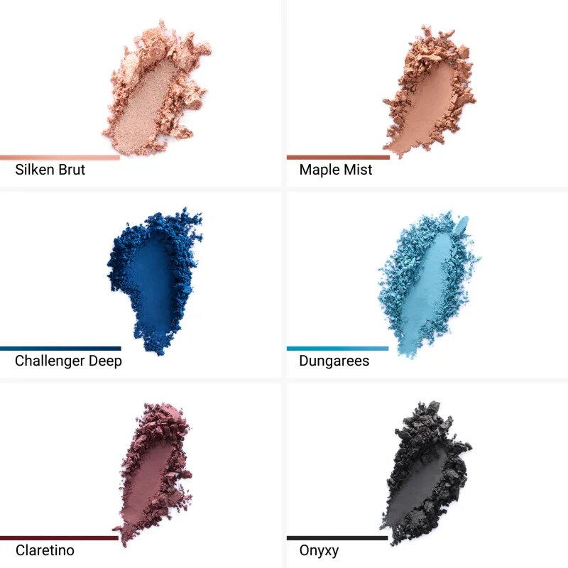 Notino Eyeshadow Palette палитра сенки за очи Cherry Blues 9.75 гр.