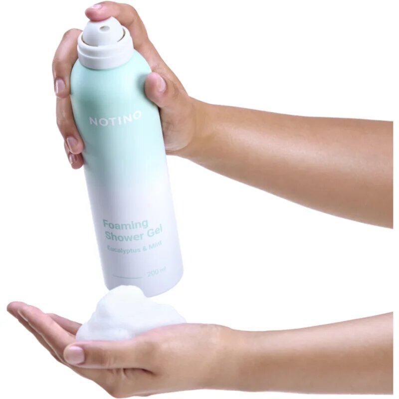 Notino Foaming Shower Gel Eucalyptus & Mint душ пяна 200 мл.