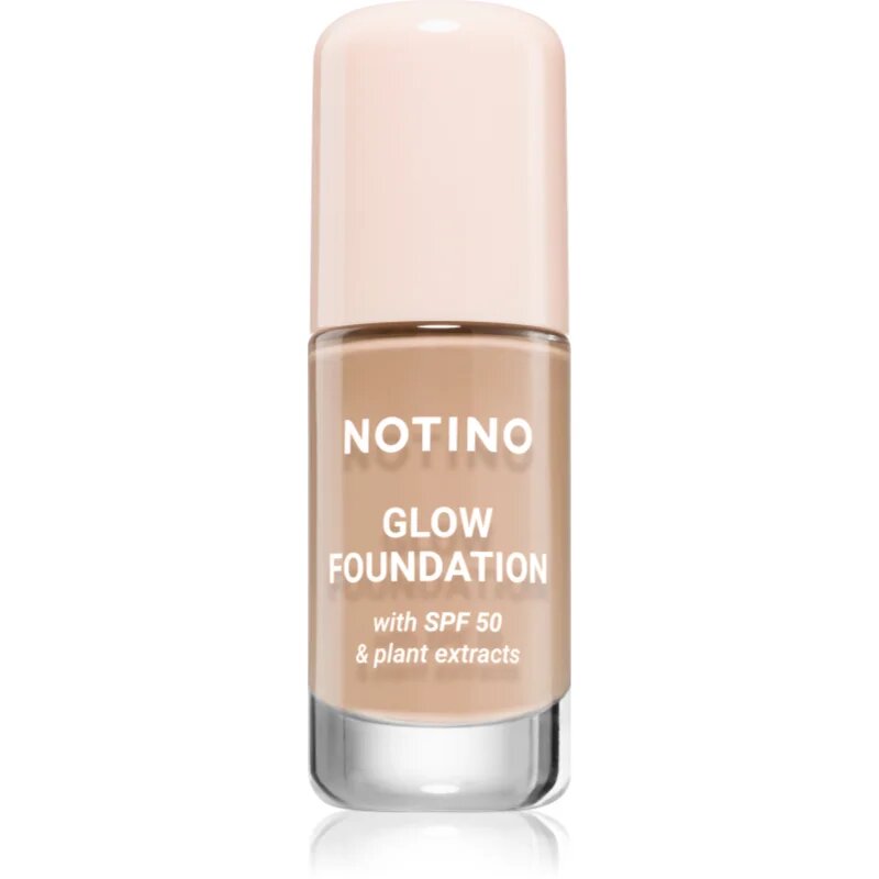 Notino Glow Foundation With SPF 50 & Plant Extracts озаряващ фон дьо тен SPF 50 01 Light Cool 30 мл.