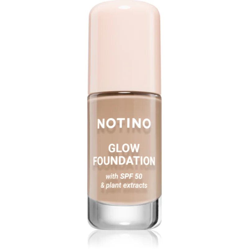 Notino Glow Foundation With SPF 50 & Plant Extracts озаряващ фон дьо тен SPF 50 01 Light Neutral 30 мл.