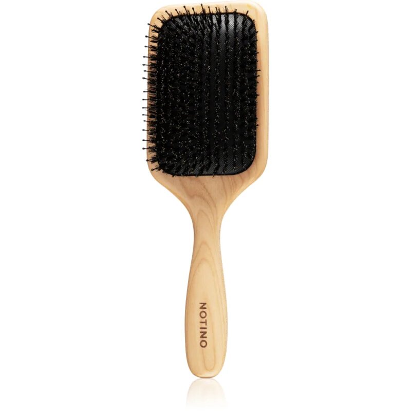 Notino Hair Collection Flat brush with boar bristles плоска четка с косми от глиган 1 бр.