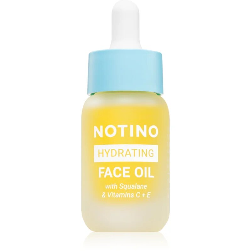 Notino Hydrating Face Oil with Squalane & Vitamins C + E озаряващо олио с витамин С 15 мл.