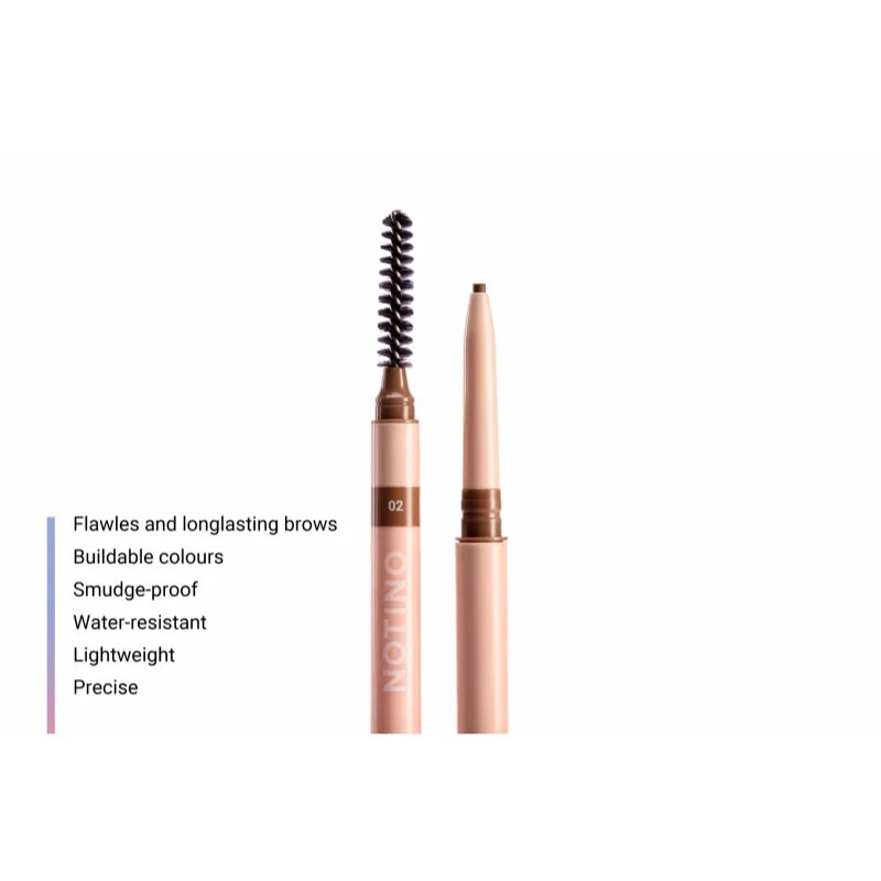 Notino Lifeproof Eyebrow Pencil прецизен молив за вежди 02 Cool Brown 0.09 гр.