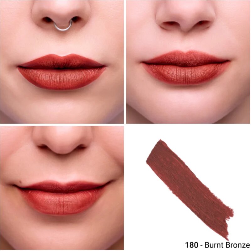 Notino Lifeproof Soft Matte Lip Stylo дълготрайно матово червило с хиалуронова киселина 180 Burnt Bronze 2 гр.