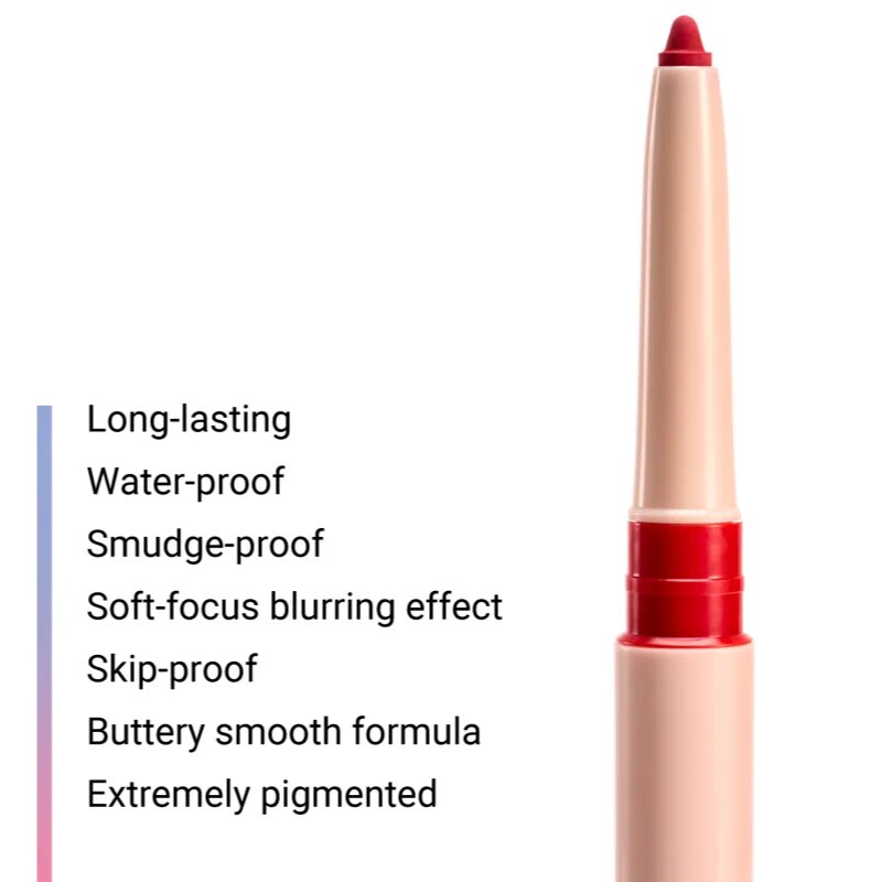 Notino Lip Food Lip Pencil молив-контур за устни 390 Scarlet Rose 0.35 гр.