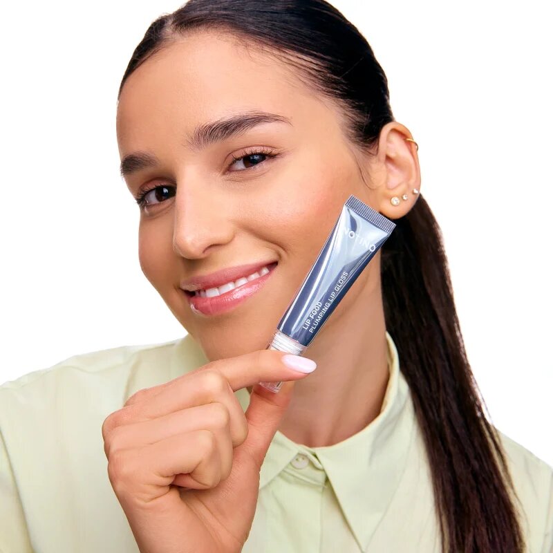 Notino Lip Food Plumping Lip Gloss гланц-грижа за устни с увеличаващ ефект 00 Clear 10 мл.