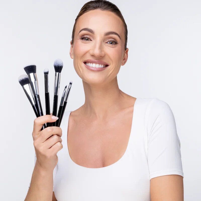 Notino Makeup Brushes Make-Up Artist Professional Make-Up Brush Set комплкет четки с калъф