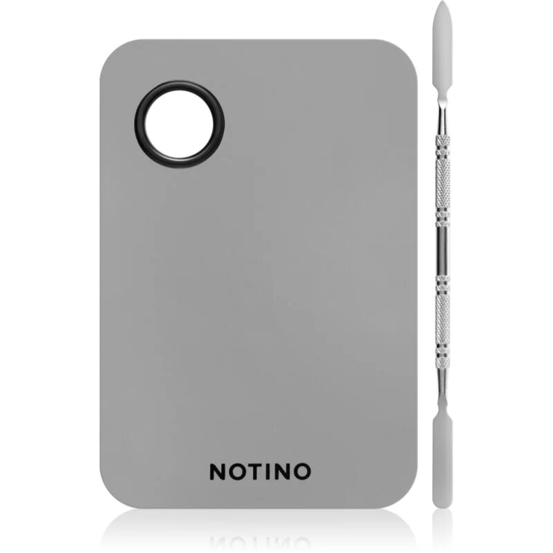 Notino Makeup Brushes Professional Mixing Palette With Spatula Палитра за смесване на грим с шпатула