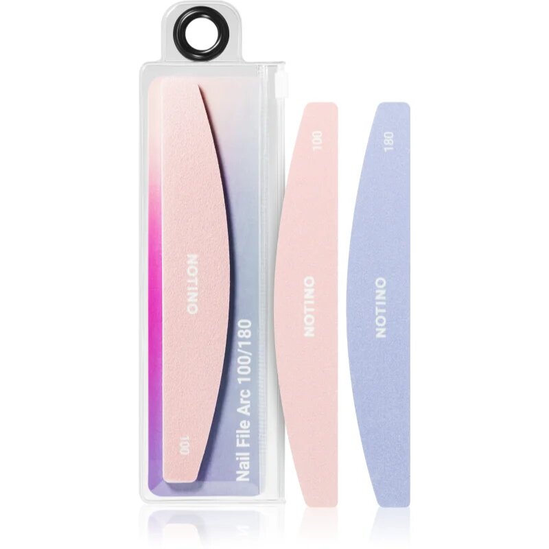 Notino Nail Tools Nail File Arc класически пила за нокти с две повърхности 100/180 1 бр.