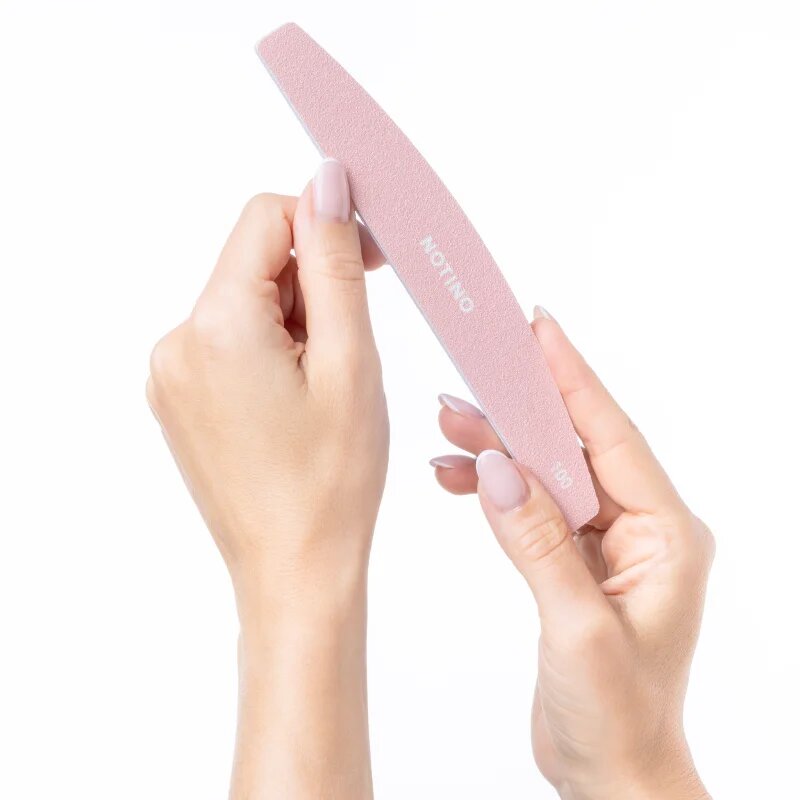 Notino Nail Tools Nail File Arc класически пила за нокти с две повърхности 100/180 1 бр.