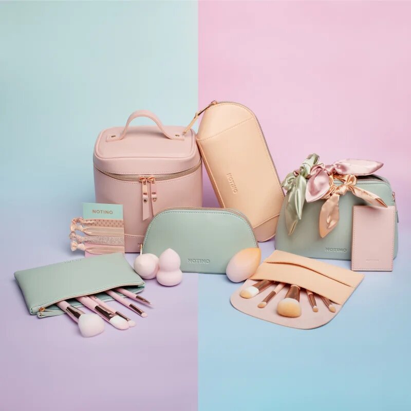 Notino Pastel Collection Make-up case козметично куфарче Pink 1 бр.