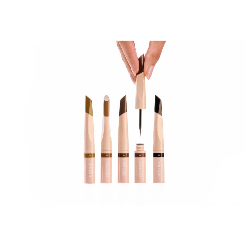 Notino Serum-Infused Lifeproof Eyebrow Liner течна линия за вежди със серум 02 Dark Blonde 2.8 мл.