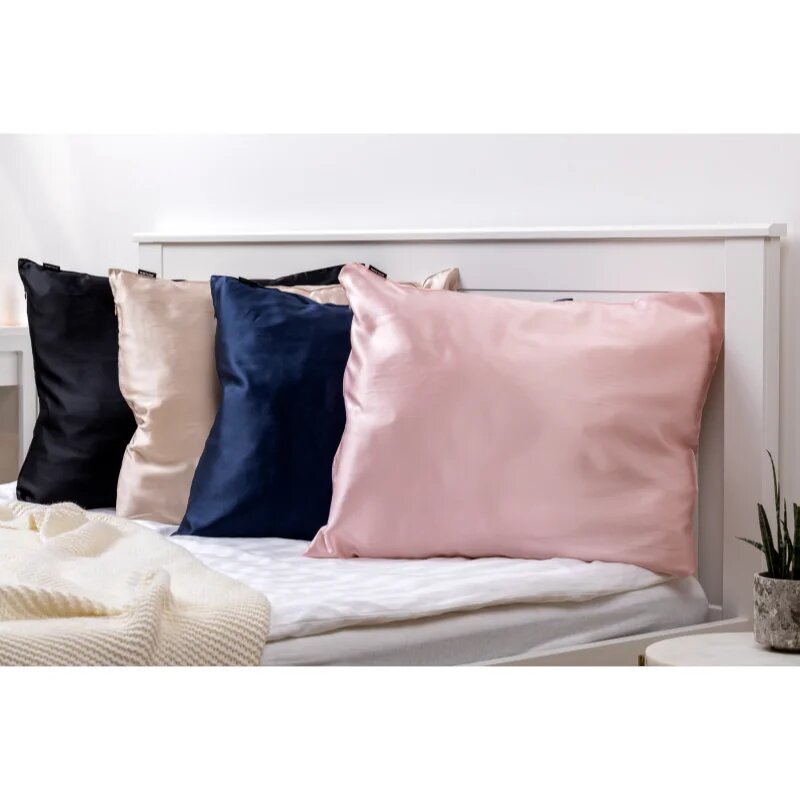 Notino Silk Collection Pillowcase копринена калъфка за възглавница Black 50x60 см