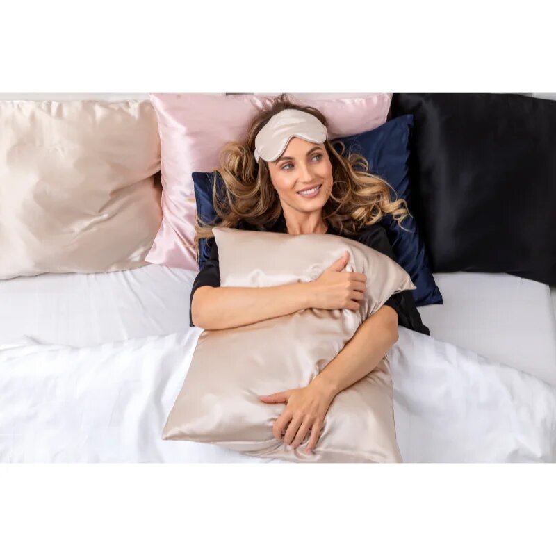 Notino Silk Collection Pillowcase копринена калъфка за възглавница Cream 50x60 см
