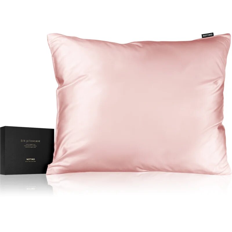 Notino Silk Collection Pillowcase копринена калъфка за възглавница Pink 50x60 см