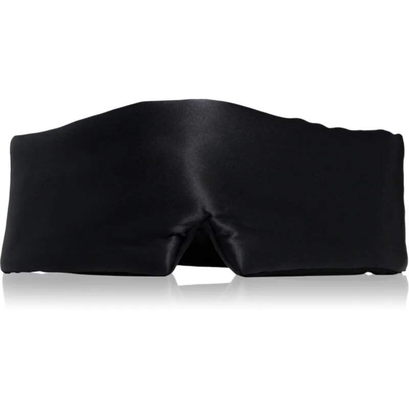 Notino Silk Collection Travel Sleeping Mask Black маска за сън Black 1 бр.