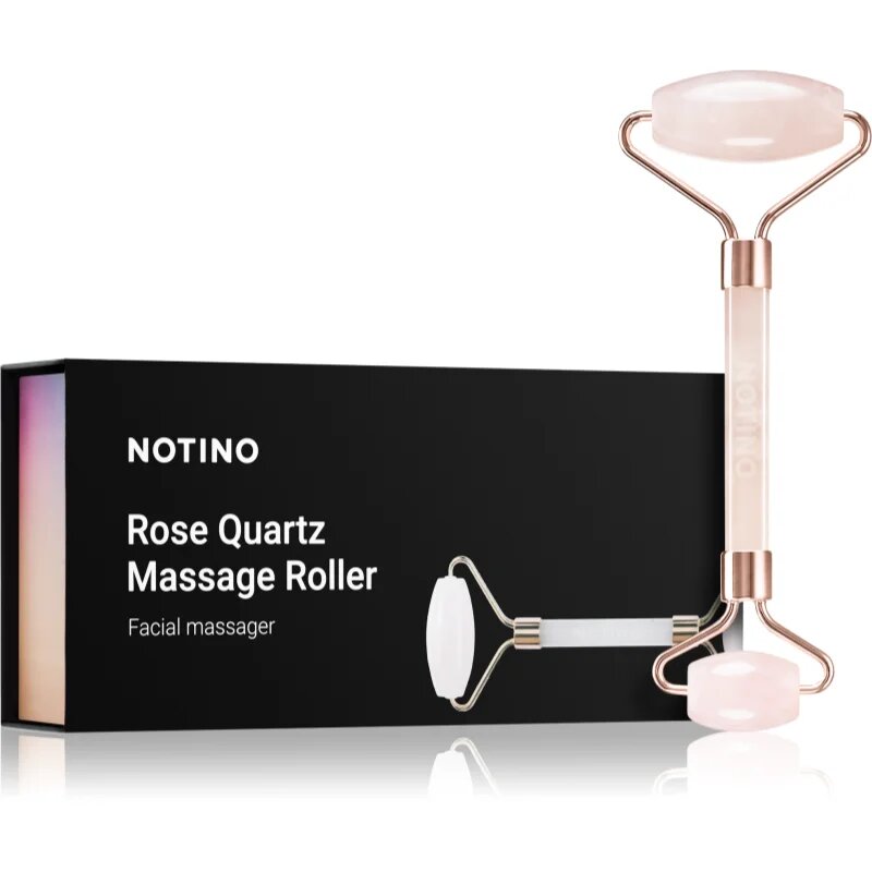 Notino Skincare Tools Rose Quartz Massage Roller масажно приспособление за зоната на лицето и очите 1 бр.