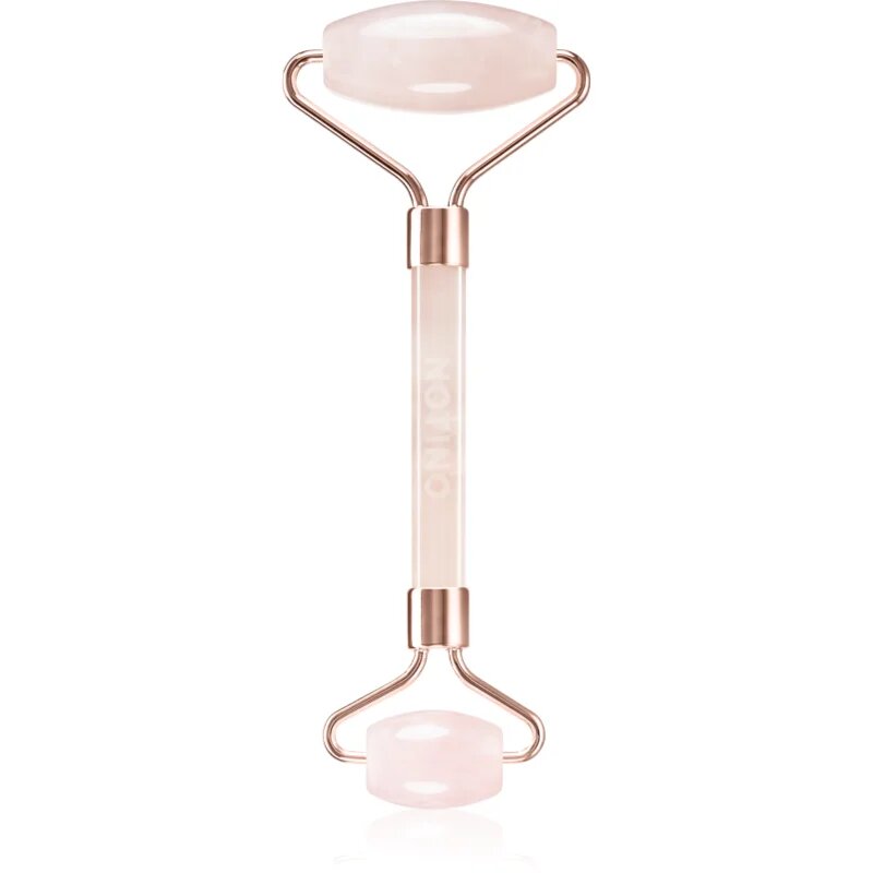 Notino Skincare Tools Rose Quartz Massage Roller масажно приспособление за зоната на лицето и очите 1 бр.
