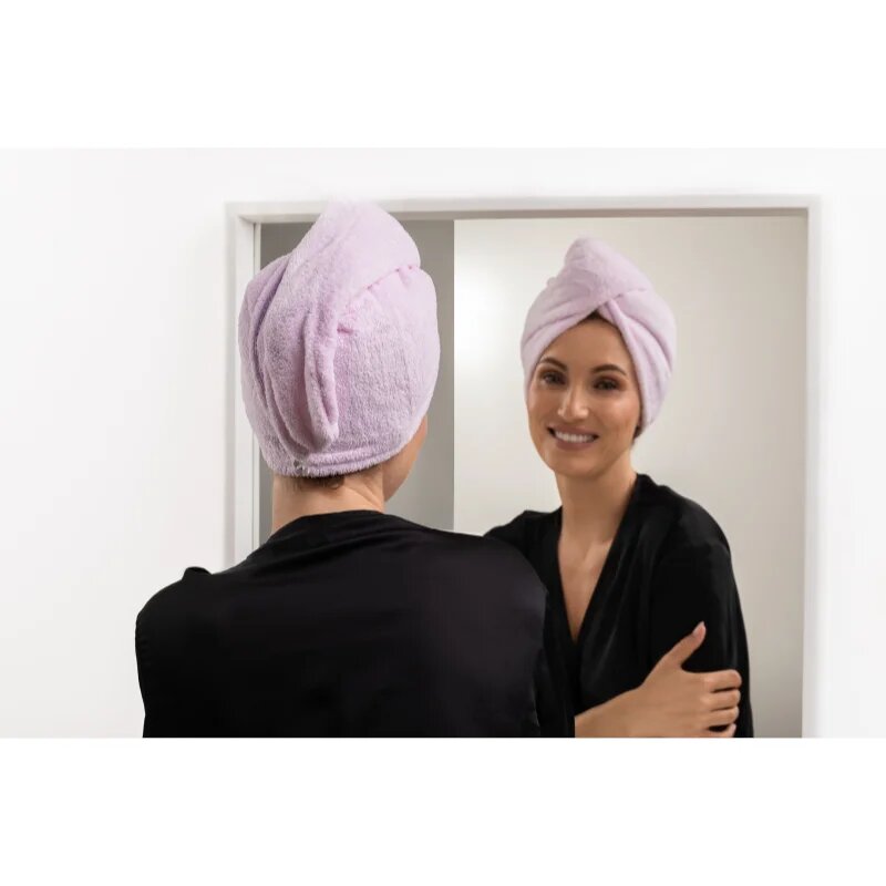 Notino Spa Collection Hair Towel хавлия За коса Lilac 1 бр.