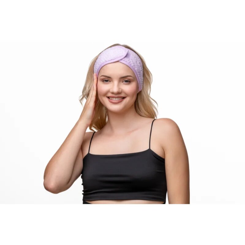 Notino Spa Collection Headband козметична лента за глава цвят Lilac