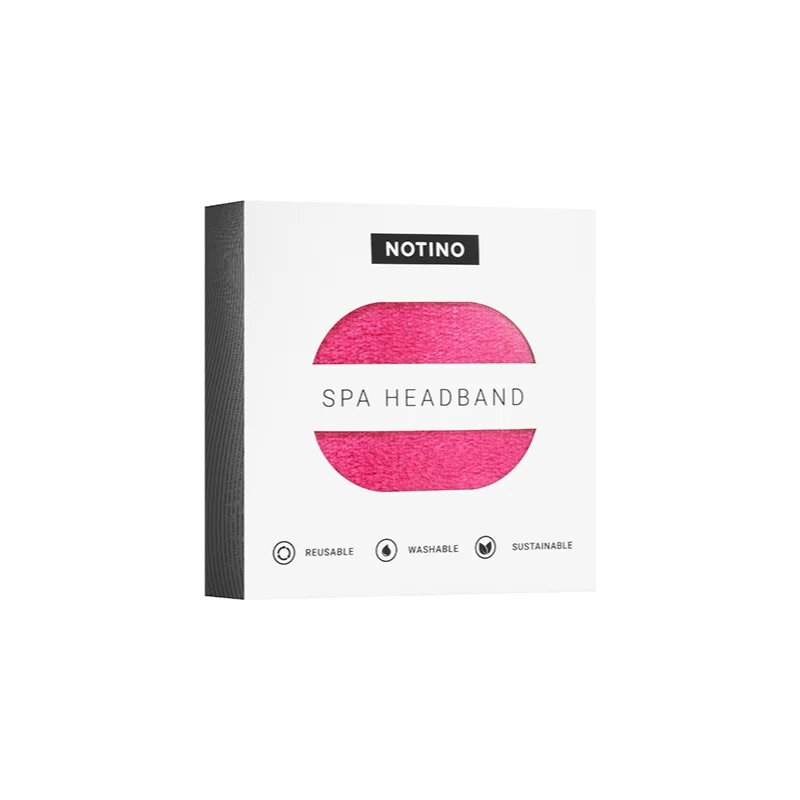 Notino Spa Collection Headband козметична лента за глава цвят Pink 1 бр.