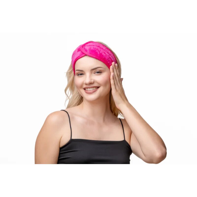 Notino Spa Collection Headband козметична лента за глава цвят Pink 1 бр.