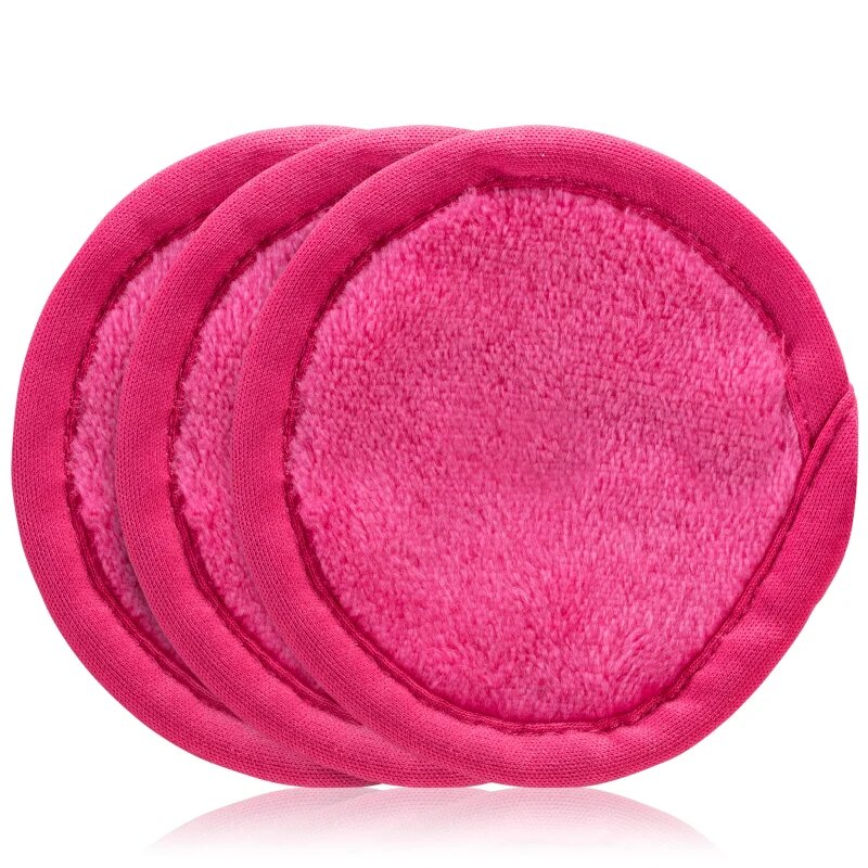 Notino Spa Collection Make-up removal pads тампони за почистване на грим цвят Pink 3 бр.