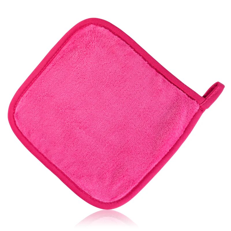 Notino Spa Collection Square Makeup Removing Towel кърпа за отстраняване на грим цвят Pink 1 бр.