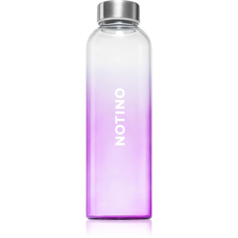 Notino Sport Collection Glass water bottle стъклена бутилка за вода Purple 1 бр.