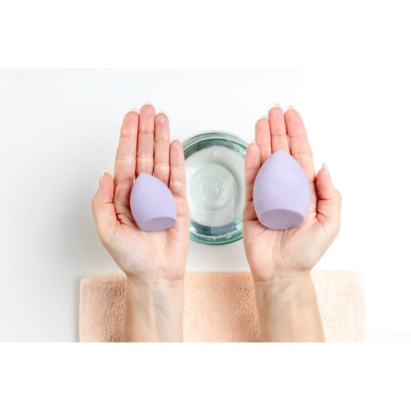 Notino Super Soft Make-Up Sponge прецизна гъбичка за фон дьо тен Lavender 1 бр.